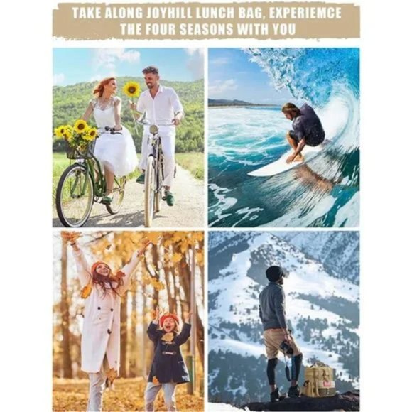 Tactical Lunch Box for Men, Double Deck Expandable Lunch Bag, Large Leakproof - Picture 7 of 8